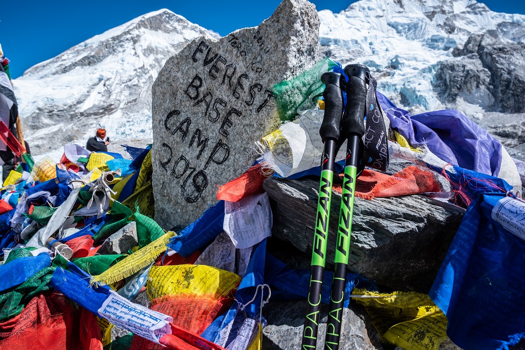 在喜馬拉雅山上，救我一命的FIZAN超輕登山杖