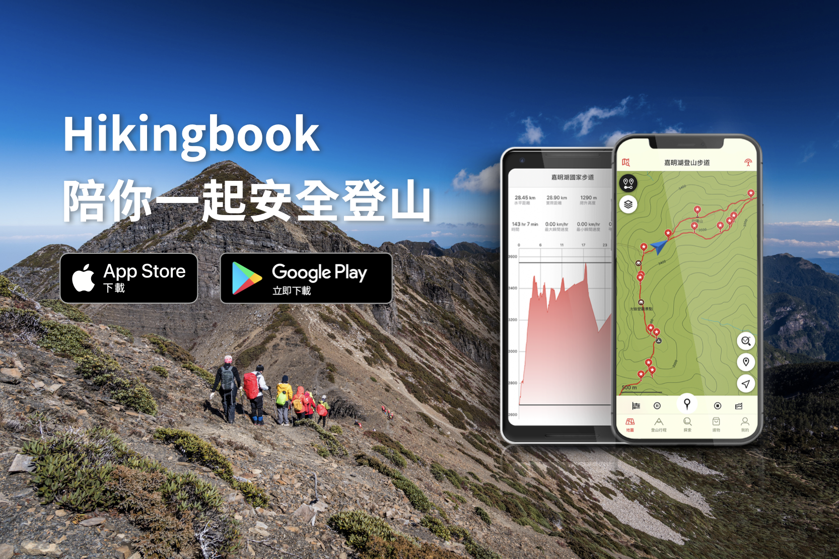 Read more about the article 安全登山不迷途！除了看地圖，登山 APP「Hikingbook」還能做到這些事！